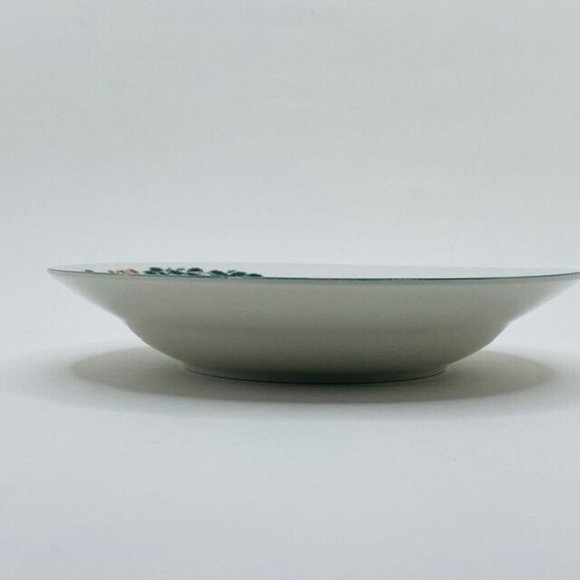 Newcor Origins Holiday Small Salad Bowl 126 Christmas Morning Tree Teddy Garland - Picture 3 of 7